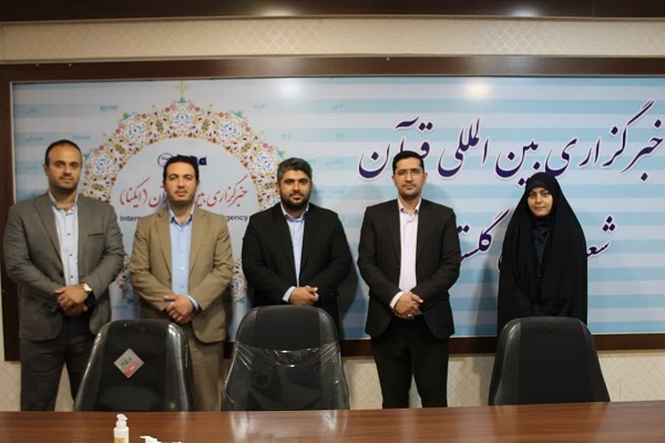 متکی مدیر کل روابط بین الملل استانداری گلستان در دیدار با خبرگزاری ایکنا گلستان