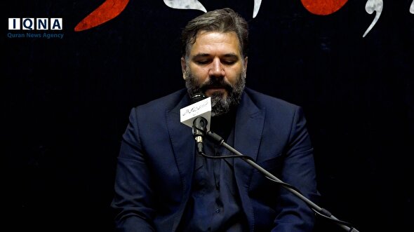 فیلم | تلاوت حسین فردی در حسینیه محله اُزگل