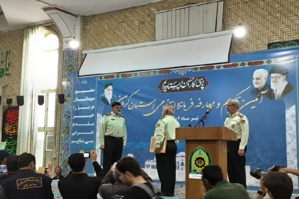 آیین تودیع و معارفه فرمانده انتظامی استان کرمان