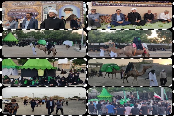 ارسالی/ مراسم استقبال از کاروان محرم در بندرکوهستک