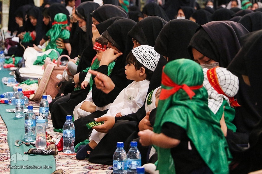 شیرخوارگان حسینی حرم مطهر رضوی