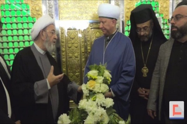 حضور گرم هیاتی از رهبران مسلمان و مسیحی روسیه در سفارت ایران و البقاع لبنان/آماده