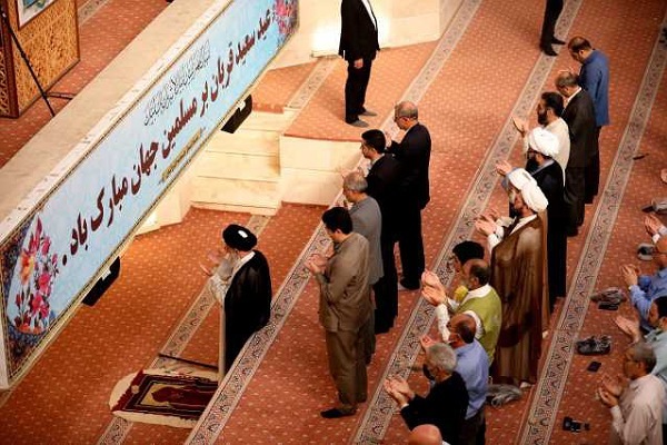 اقامه نماز عید قربان توسط امام جمعه گرگان
