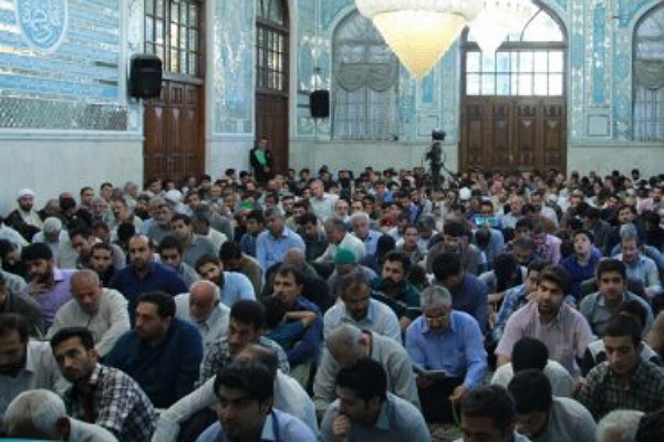 دعای عرفه در امامزاده عبدالله ع گرگان