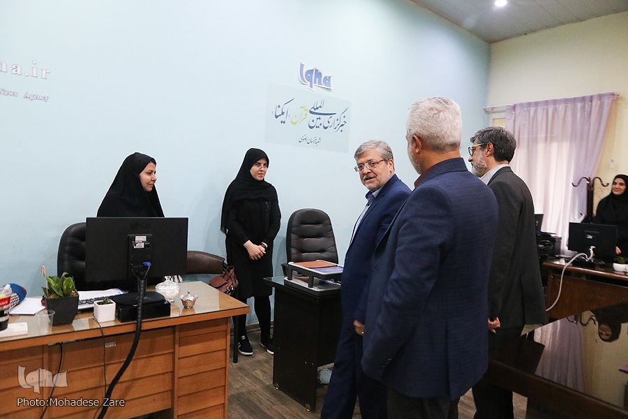 بازدید شهردار مشهد از ایکنا بازدید شهردار مشهد از ایکنا