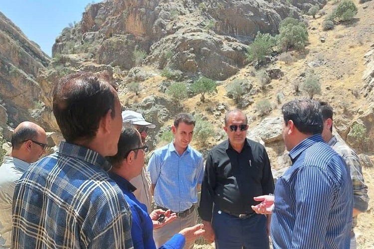 بازدید محمدجواد عسکری از مناطق روستایی کوهمره سرخی