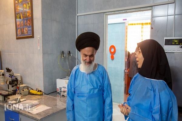آیت‌الله حسینی بوشهری و دکتر ناصرپور