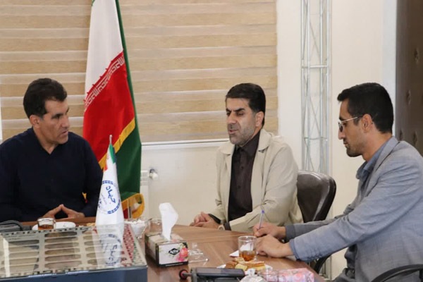 دیدار مدیران کمیته امداد و زندان های لرستان با سرپرست جهاددانشگاهی لرستان