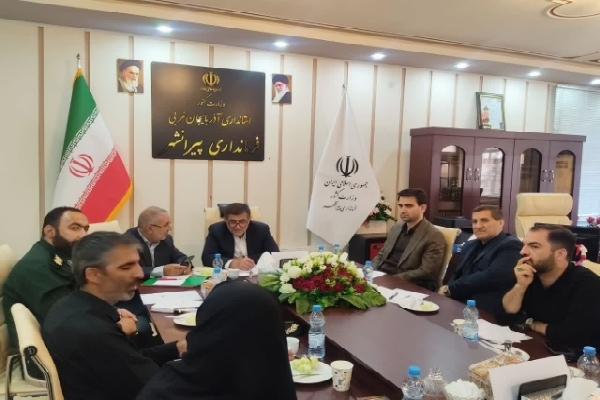 جلسه موکب داران اربعین در فرمانداری پیرانشهر