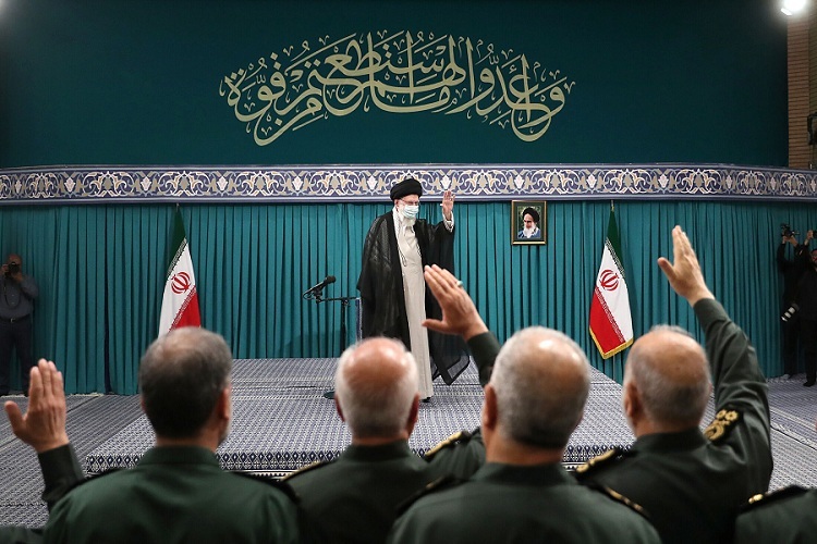 دیدار فرماندهان سپاه پاسداران با رهبر انقلاب