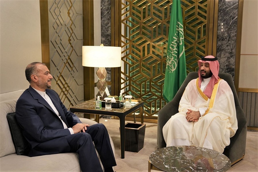 گزارش امیرعبداللهیان از دیدار با ولیعهد عربستان + عکس