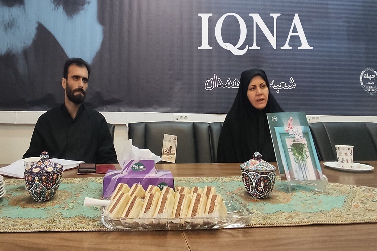 همسر شهید محسن عینعلی و محمد برخوردار