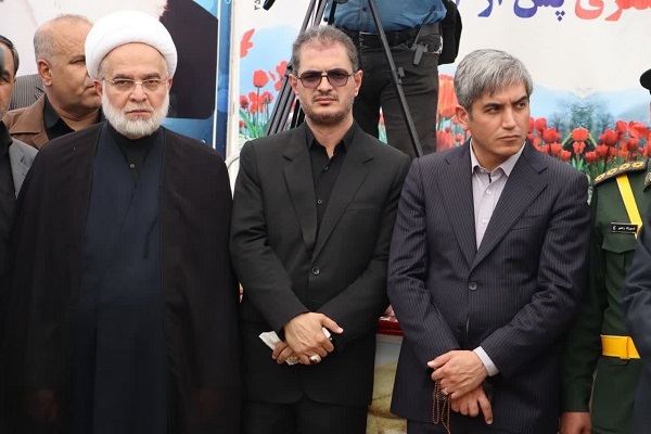 مراسم تشییع شهید جعفری در کامیاران