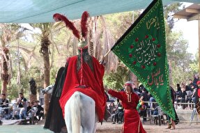 عکس | تعزیه‌خوانی تاسوعای حسینی در ده‌زیار