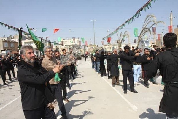 آیین‌های عزاداری عاشورای حسینی در کرمانشاه برگزار شد