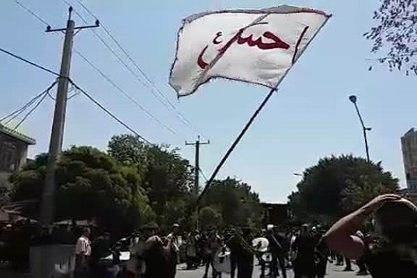 آیین‌های عزاداری عاشورای حسینی در کرمانشاه برگزار شد