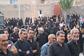 عکس | برگزاری مراسم عزاداری و سینه زنی در کردستان
