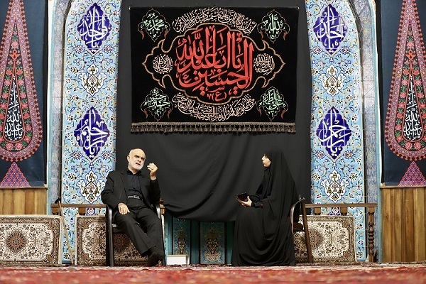پیرغلام حسینی با ۵۸ سال خدمت در مکتب سیدالشهدا