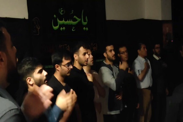 برگزاری مراسم شب عاشورا در سفارت ایران در بلاروس + عکس