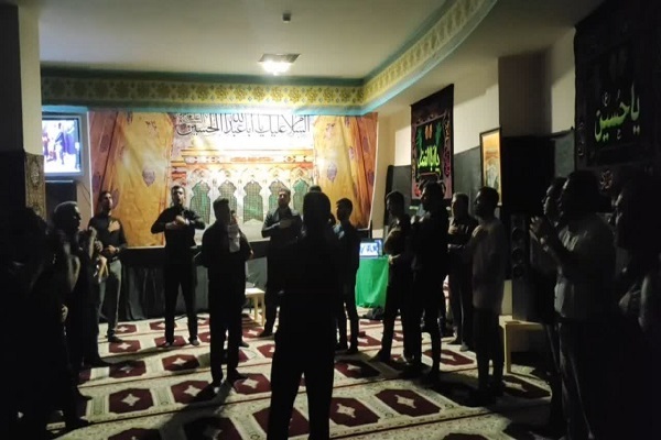 برگزاری مراسم شب عاشورا در سفارت ایران در بلاروس + عکس