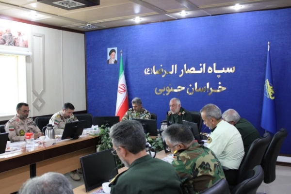 اولین جلسه هماهنگی بزرگداشت هفته دفاع مقدس نیروهای مسلح خراسان‌جنوبی