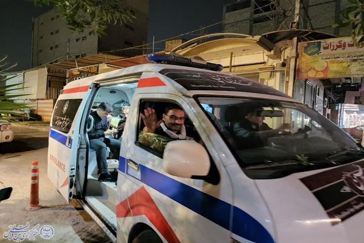 ارائه خدمات پزشکی رایگان به 350 نفر از زائران اربعین حسینی