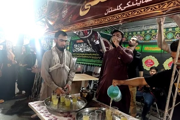 موکب جاماندگان اربعین حسینی در گرگان
