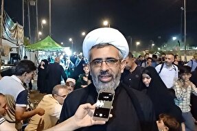 ویزیت رایگان روزانه دو هزار زائر اربعین در موکب ایثارگران لرستان