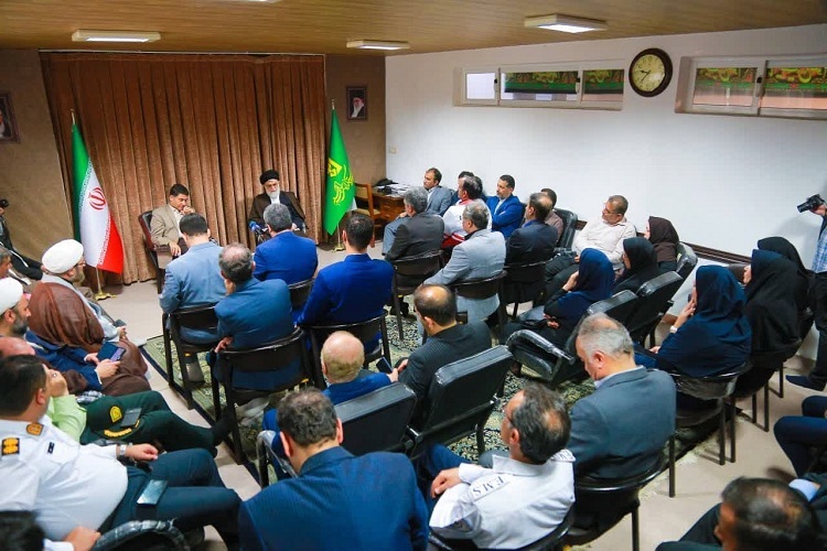حجت الاسلام شمس الدین امام جمعه بندر انزلی