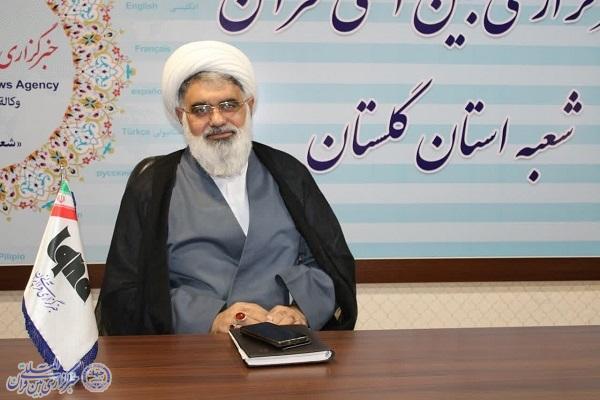 حجت الاسلام دیلم دبیر ستاد امر بهمعروف و نهی از منکر گلستان