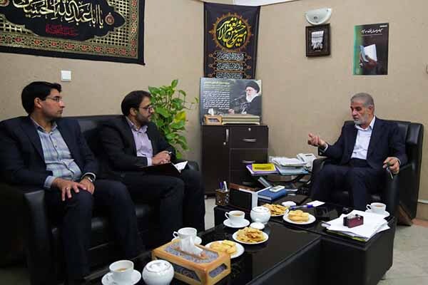 دیدار سرپرست دانشگاه فرهنگیان یزد با نماینده مجلس