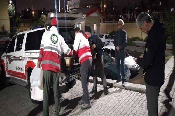تیم امدادنجات جمعیت هلال احمر استان اردبیل