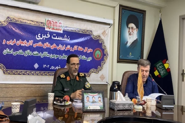 سردار جلیل وحیدی، مدیر کل حفظ و نشر آثار دفاع مقدس آذربایجان‌غربی