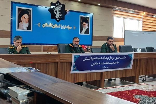 سردار ملک شاهکوهی فرمانده سپاه نینوا گلستان