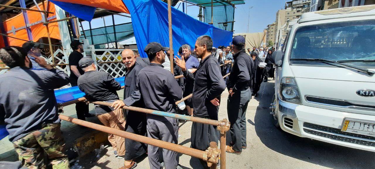 خدمت رسانی موکب استانداری تهران در نجف اشرف