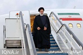 رئیس‌جمهور وارد عسلویه شد + عکس