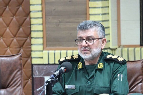 سرهنگ احمدرضا منشوری معاون هماهنگ کننده سپاه قدس گیلان