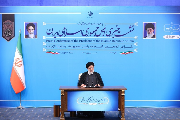نشست خبری رئیس جمهور