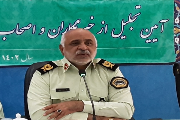 سردار ناصر فرشید فرمانده انتظامی استان کرمان