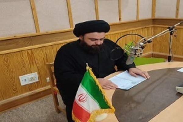 حجت‌الاسلام سیدامیر ابراهیمی، مسئول نشر آثار و ارزش‌های مشارکت روحانیت در دفاع مقدس لرستان ا