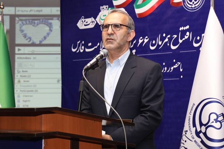 سیدوحید حسینی، رئیس دانشگاه علوم پزشکی شیراز