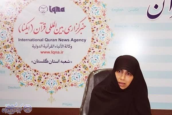 امیری مسئول نهضت پیشرفت بانوان تبلیغات اسلامی گلستان