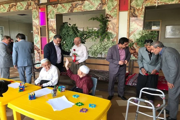 بازدید از سرای سالمندان سنندج