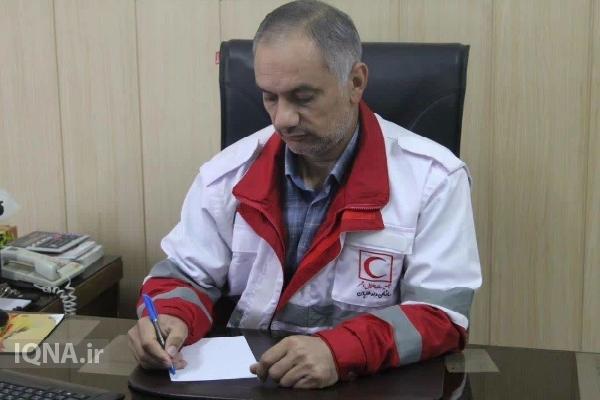 ایرج آقایی، معاونت امور داوطلبان جمعیت هلال احمر استان اردبیل