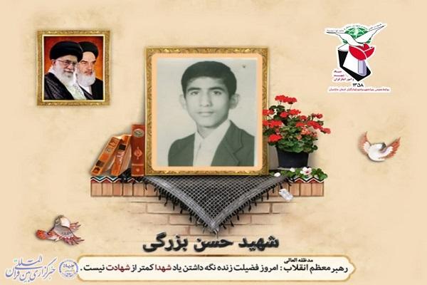 مادر شهید حسن بزرگی آسمانی شد