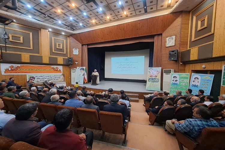 حجت الاسلام علیزاده مدیرکل ا.وقاف گیلان