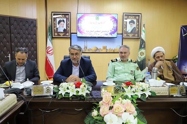 دیدار رئیس کل دادگستری استان یزد با فرمانده انتظامی استان