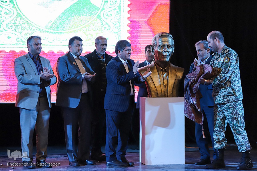 آیین نکوداشت خیّر ملی مدرسه ساز مردانی آذر‎