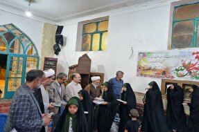 قرآن‌آموزان روستای ده‌زیار تجلیل شدند
