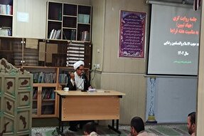 مسئول نمایندگی ولی‌فقیه در سپاه سلماس با رزمندگان هنگ مرزی این شهرستان دیدار کرد